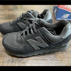 All black New Balance